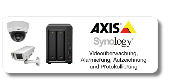 Videoüberwachung mit Axis und Synology NAS