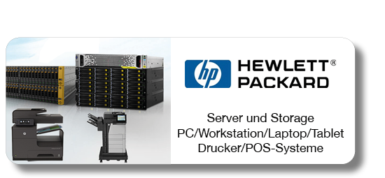HP Hewlett Packard - Server und Storage - PC/Workstation/Laptop/Tablett - Drucker und POS-Systeme